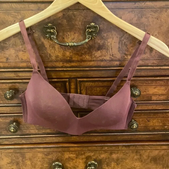 NWOT Auden The bliss no underwire bra in maroon - Picture 1 of 7
